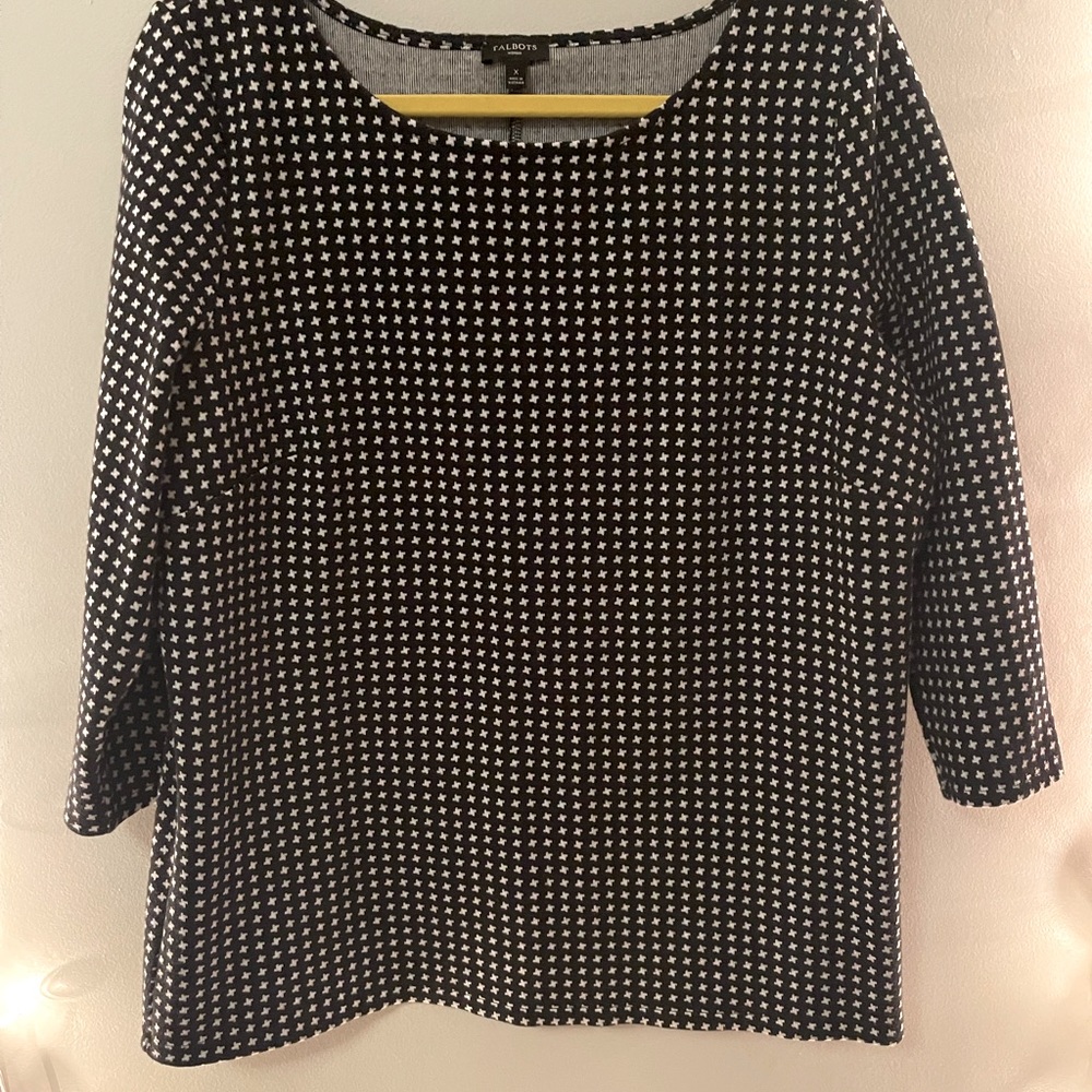 Talbots 1X women top plus size
